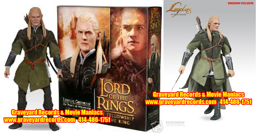 12" Lord of the Rings Sideshow Legolas Exclusive